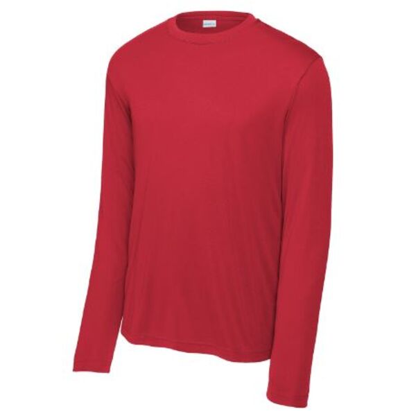 Long Sleeve Red Tee Thumbnail